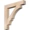 Ekena Millwork Balboa Block Smooth Bracket, Douglas Fir, 5 1/2"W x 38"D x 38"H BKT06X38X38BOA05SDF - alternate 1